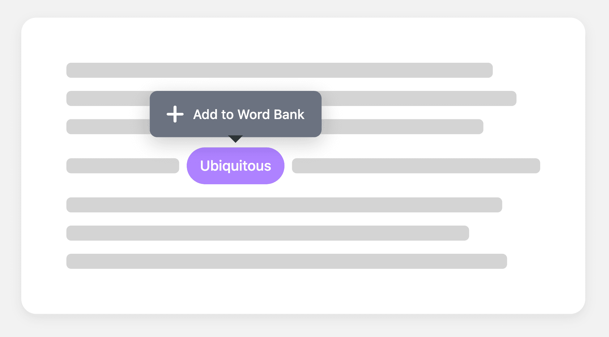Build your Vocabulary